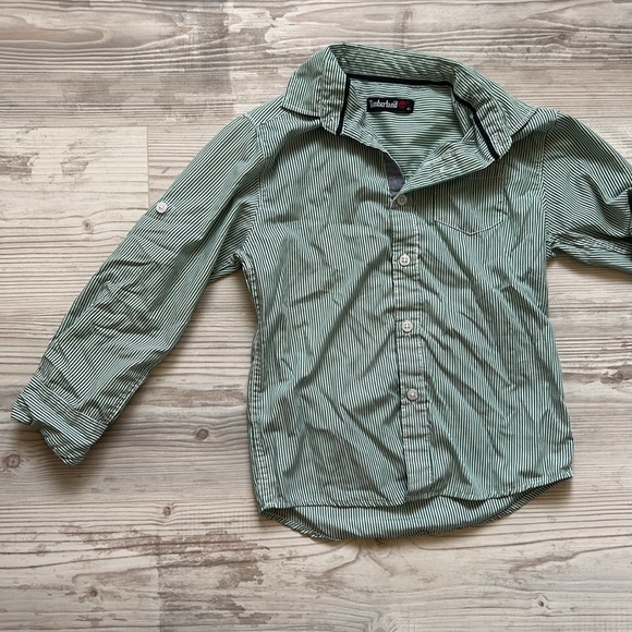 Timberland Boys Button Down, 4Y - Picture 3 of 3